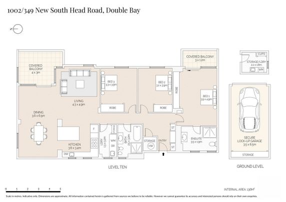 1002/349 New South Head Road, Double Bay NSW 2028 - Apartment For Rent | Domain - Photo 1