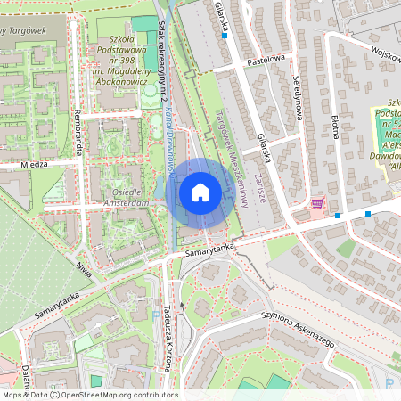 ul. Samarytanka 1, Targówek Mieszkaniowy, Targówek, Warszawa, mazowieckie