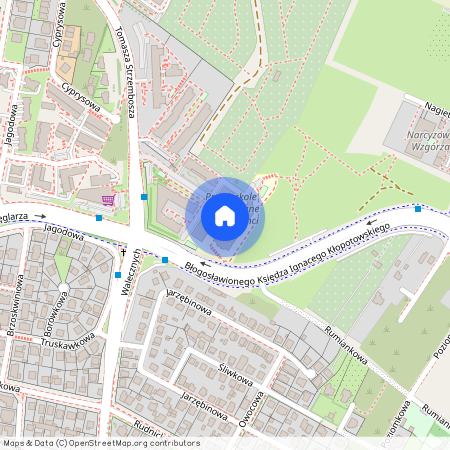 ul. Tomasza Strzembosza, Ponikwoda, Lublin, lubelskie