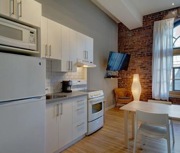 Loft entièrement meublé à louer Vieux-Québec juillet 2026 - Photo 4