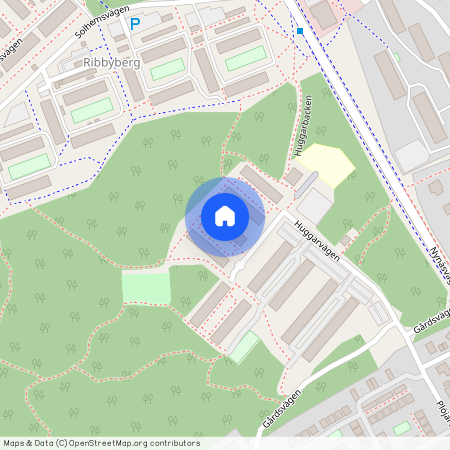 Västerhaninge, Stockholm, Haninge, Huggarvägen 30