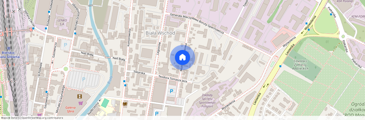 Biała Wschód, Bielsko-Biała, śląskie