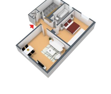 Erdgeschosswohnung mit Terrasse in Hagen Vorhalle - Foto 1