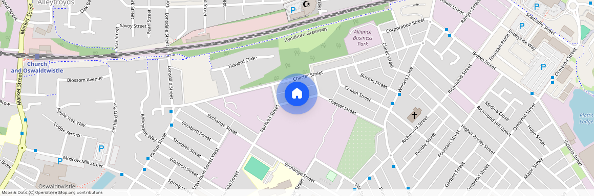 Stevenson Street East, Accrington