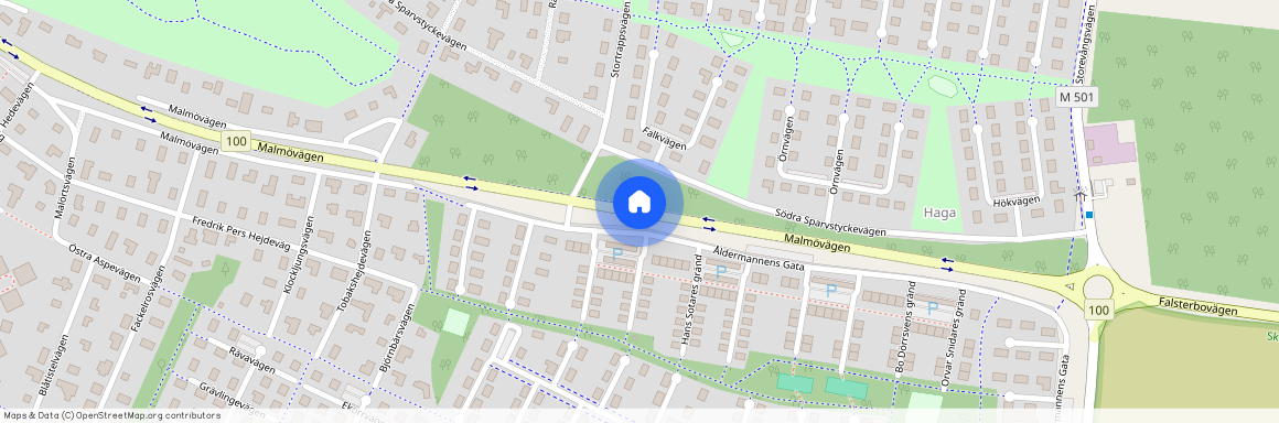 Malmövägen, Skanör