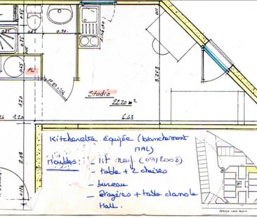 Location Appartement 1 pièce 22m² - Photo 5