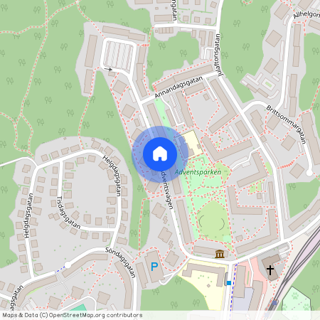 Adventsvägen, Göteborg