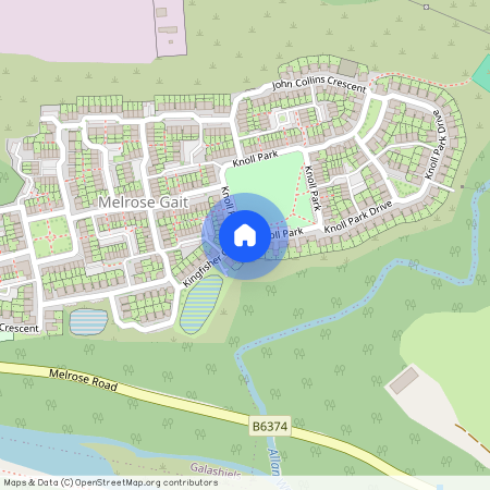 50 Knoll Park, Galashiels, TD1 2TF