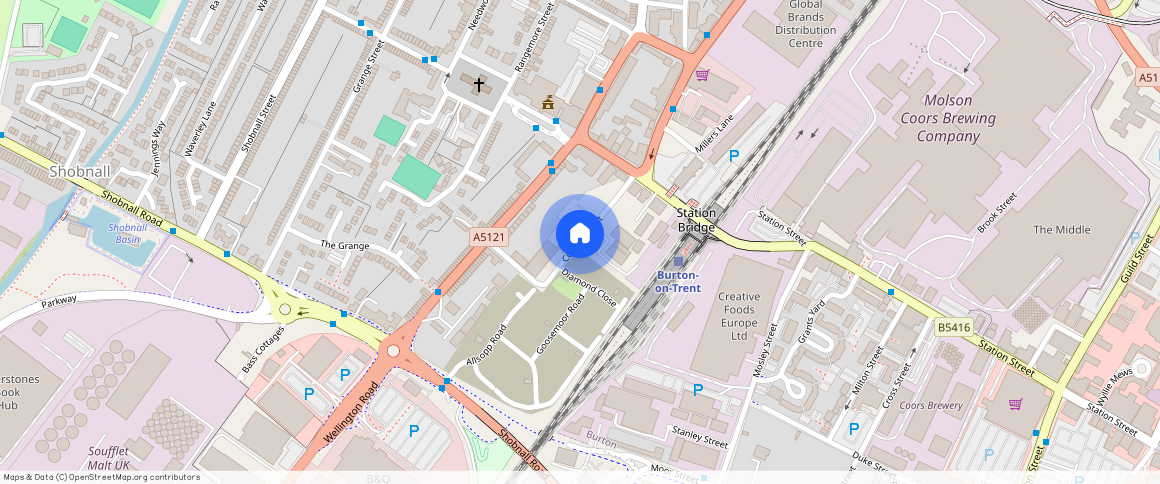 Curzon Street, Burton-On-Trent, DE14