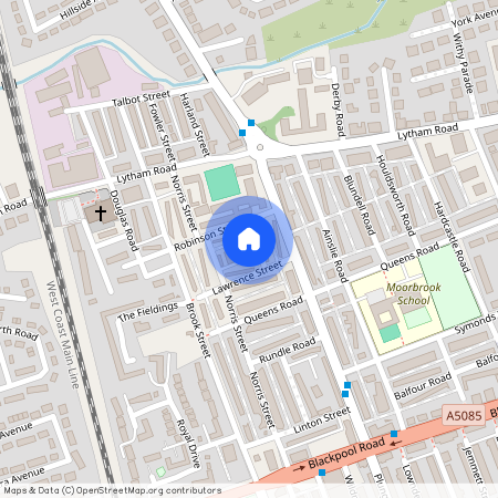 3-Bed Terraced House to Let on Boundary Road, Preston