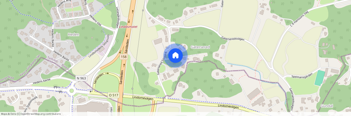 Gatersered sörgård, Billdal