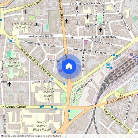 avenue d'Italie, 45, 63000, Clermont Ferrand