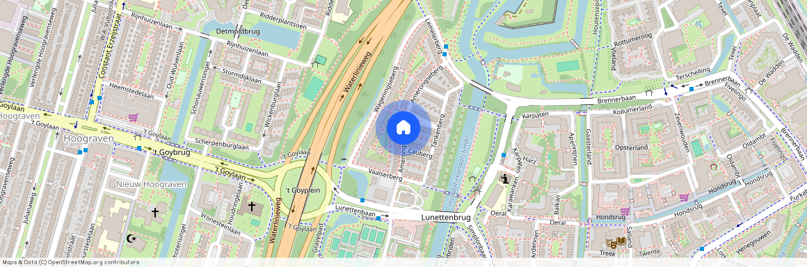 Lunetten-Noord, 3524 LM, Amerongseberg, Utrecht