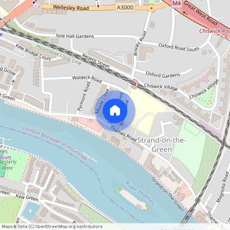 Geraldine Road, Strand on the Green, London, W4