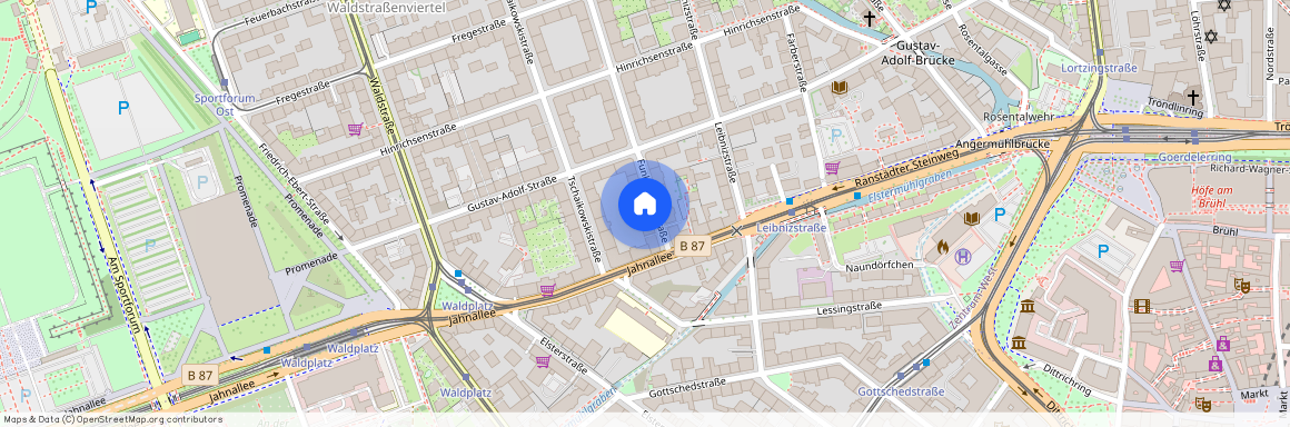 Funkenburgstraße 3, 04105 Leipzig - Leipzig, Zentrum-Nordwest-Nordwest