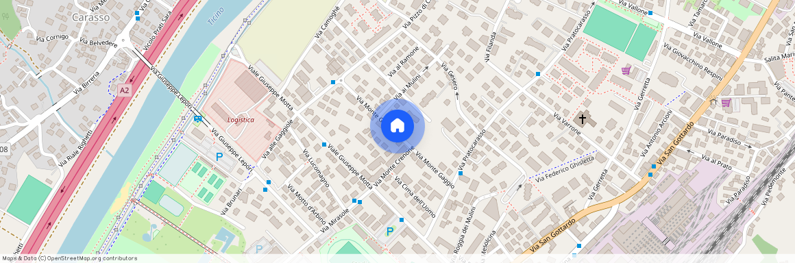 Via Monte Gaggio, 6500 Bellinzona