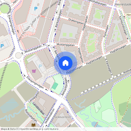 Barkarbyvägen 14A, Barkarbystaden