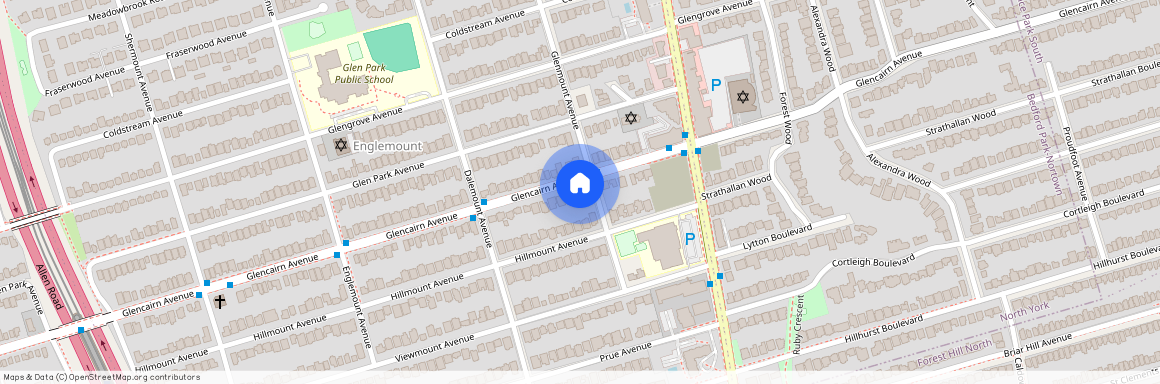 547 GLENCAIRN AVENUE, Toronto, Englemount-Lawrence