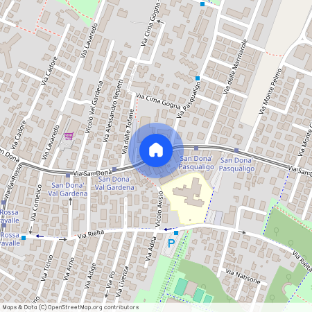 Venezia, Via S. Donà - Carpenedo