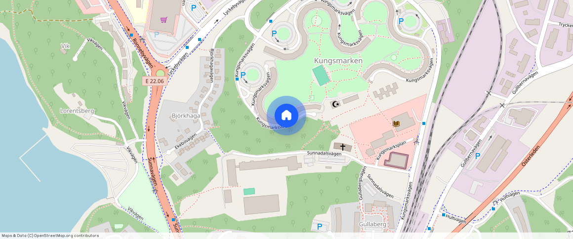 Kungsmarken, Karlskrona, Blekinge, Kungsmarksvägen 105