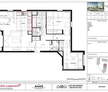 Appartement T3 EVRY COURCOURONNES à louer - Photo 2