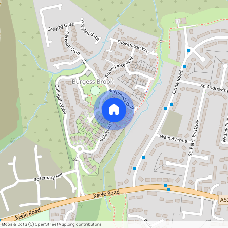 Galingale View, Newcastle Under Lyme, Staffordshire, ST5