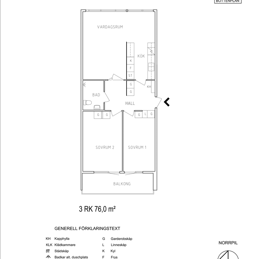 Vinddraget 7 B, våning 2 - Photo 1