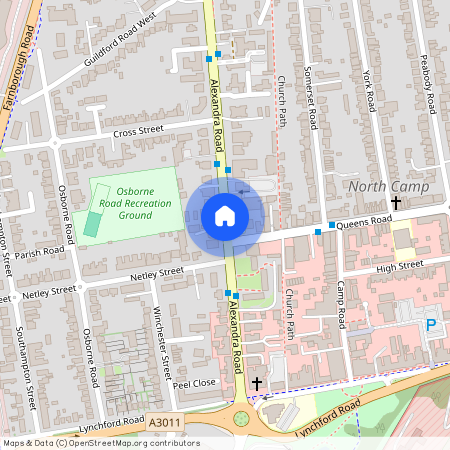 Alexandra Road, Farnborough, GU14