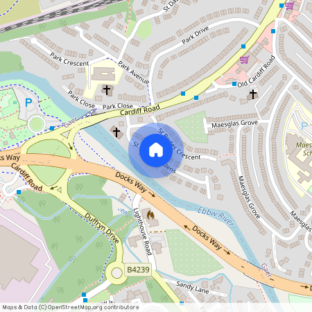 St. Brides Gardens, Newport