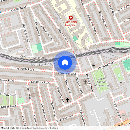 Rubens Place, Clapham, London, Greater London, SW4 7RB