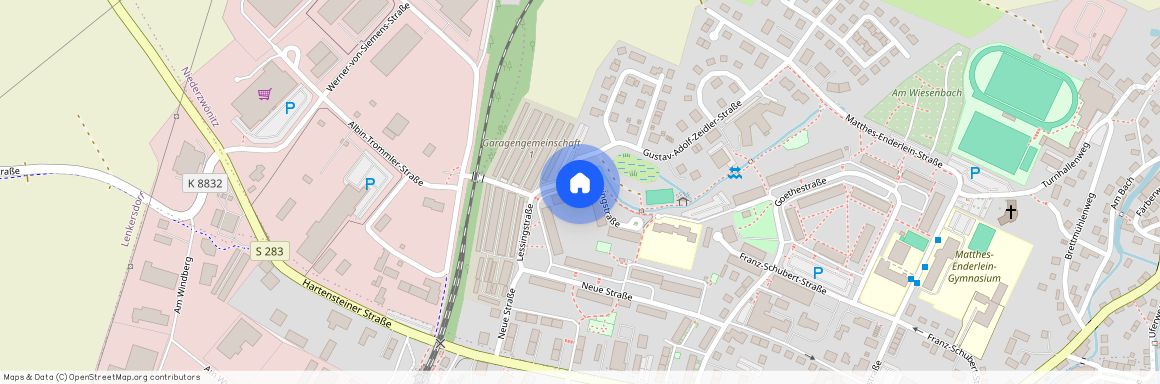 Lessingstraße 20, 08297 Sachsen - Zwoenitz