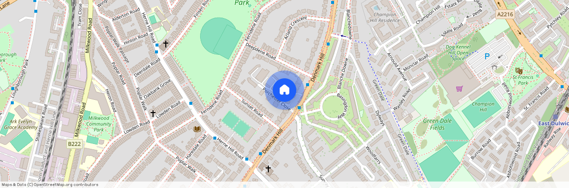 Denmark Hill, Rutland Court Denmark Hill, SE5