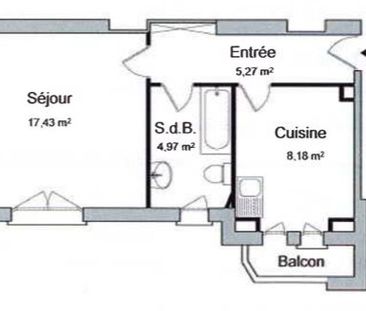 Location Appartement 1 pièce 36m² STRASBOURG 67000 - Photo 5