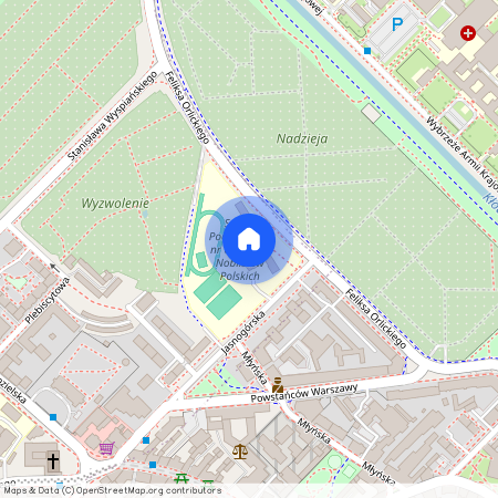 ul. Jasnogórska, Wojska Polskiego, Gliwice, śląskie