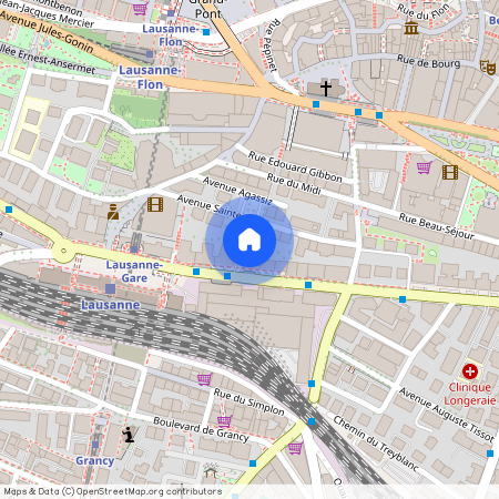 Avenue de la Gare 40/ Av. Sainte-Luce