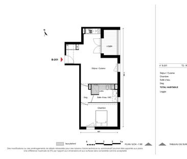 Location Appartement 2 pièces 45m² BISCARROSSE 40600 - Photo 4