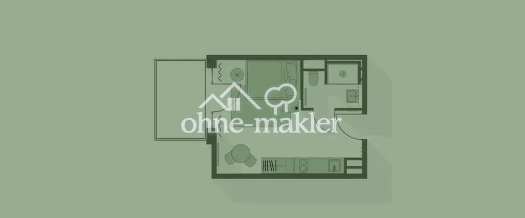 Helle 2-Zimmer Wohnung mit Balkon in Frankfurt-Gallus - Foto 1