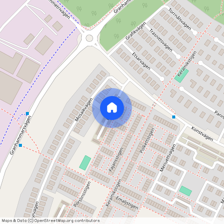 Fajansstigen, Kungsängen