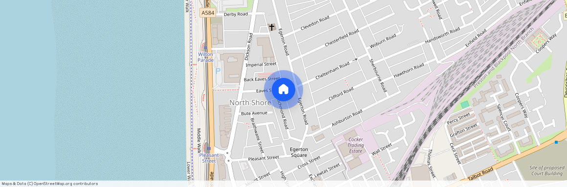 Eaves Street, Blackpool, Lancashire, FY1
