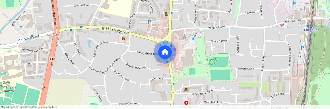 Turners Hill, Cheshunt, Waltham Cross, EN8