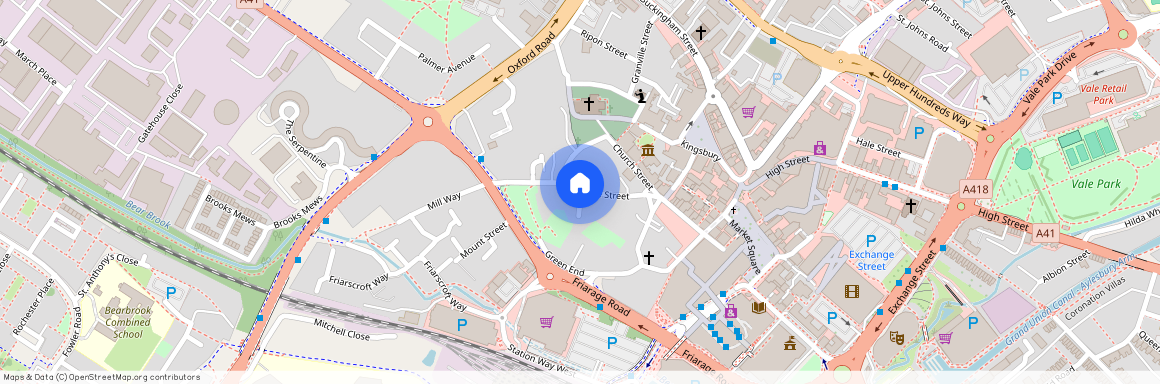 Old Aylesbury, Castle Court (walk Of Station)