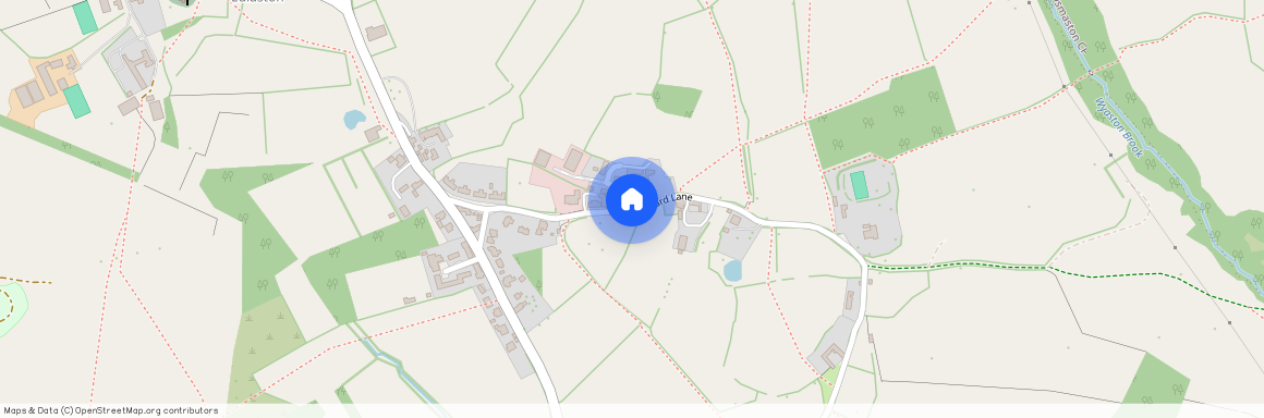 Orchard Lane, Ashbourne, Wyaston