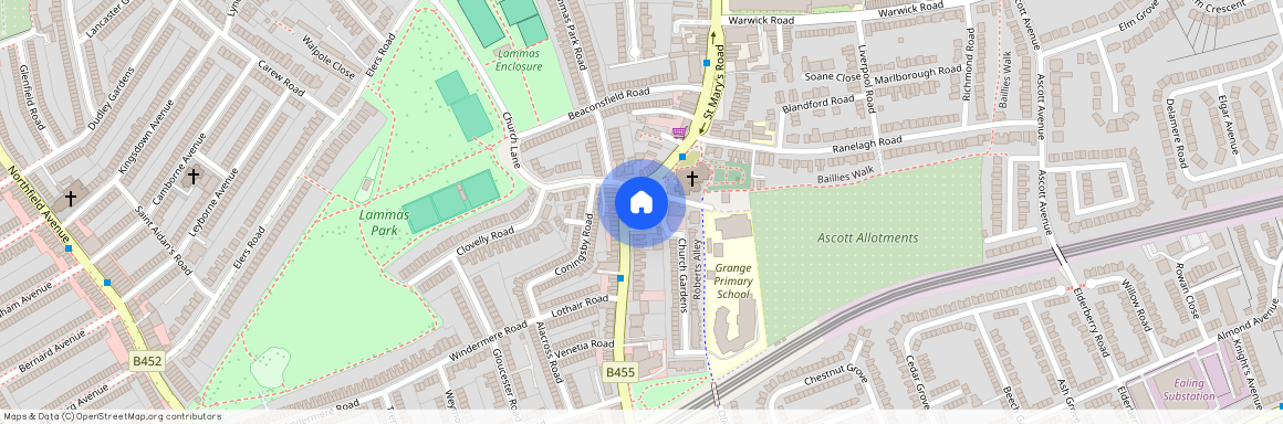 St. Marys Square, Ealing, London, W5
