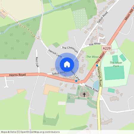 Located On The Quieter Moor Side Of The Village