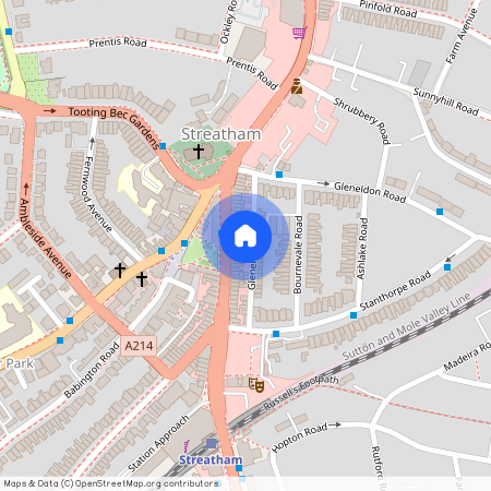 Gleneldon Mews, Streatham Station