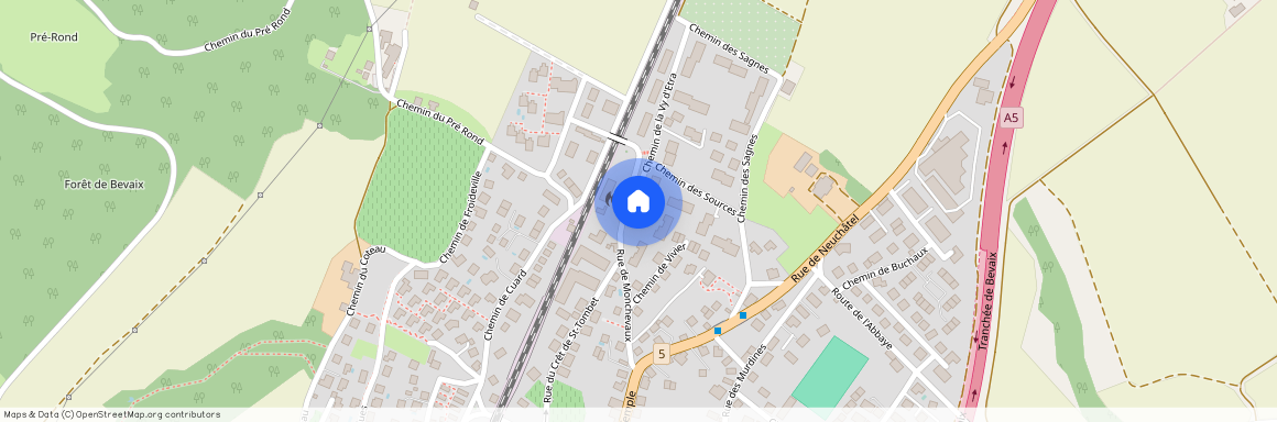 Rue de Monchevaux 12, 2022 Bevaix, Suisse