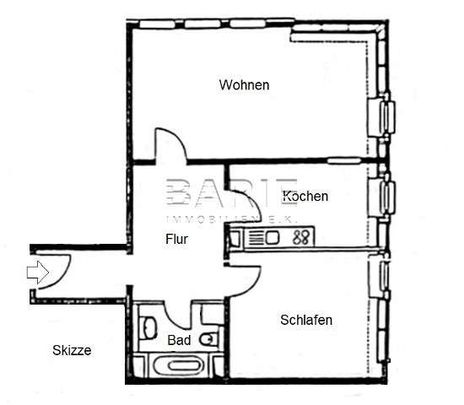 MIT LIFT - Großzügige 2 Zimmer Wohnung in zentraler Lage – frisch renoviert - keine WG´s - Photo 1