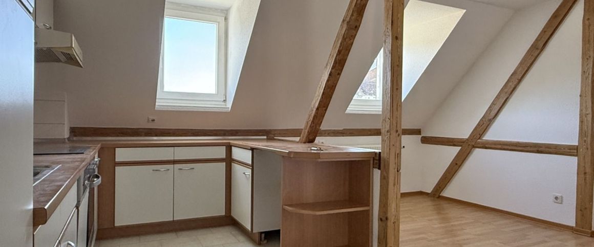 viiiel Platz • 2 Zimmer • Einbauküche • Dusche & Wanne • Tageslichtbad • Dachgeschoss - Photo 1