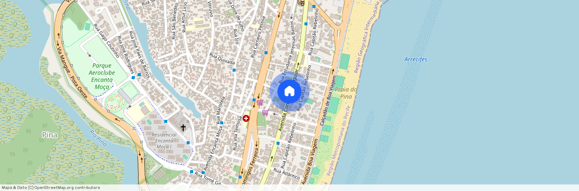 Avenida Conselheiro Aguiar - de 31 a 1365 - lado ímpar, Pina, Recife, PE, 51011031