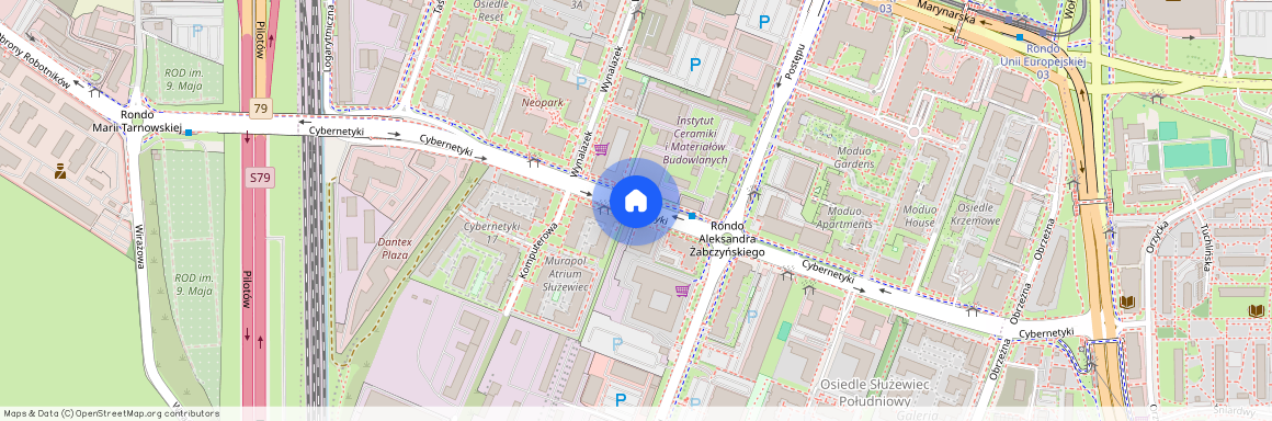 ul. Cybernetyki, Służewiec, Mokotów, Warszawa, mazowieckie